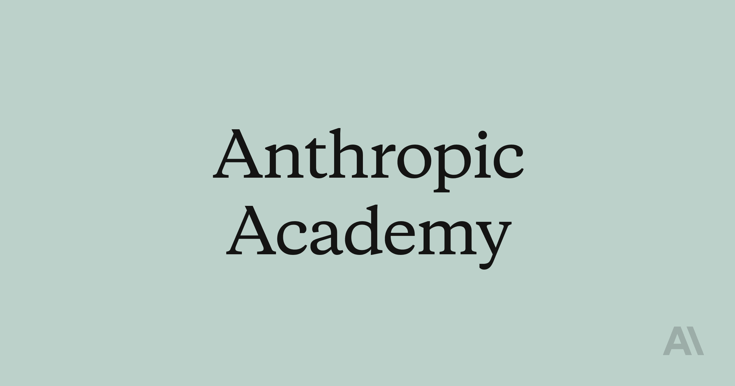Anthropic Educational Courses Online